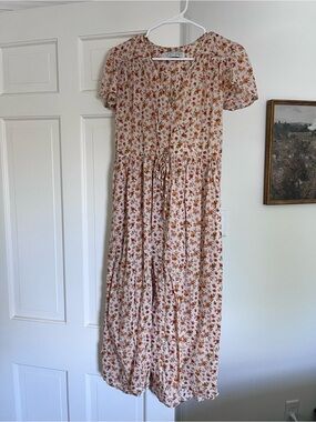 dissh elena buttermilk linen maxi dress Rodeo DISSH
